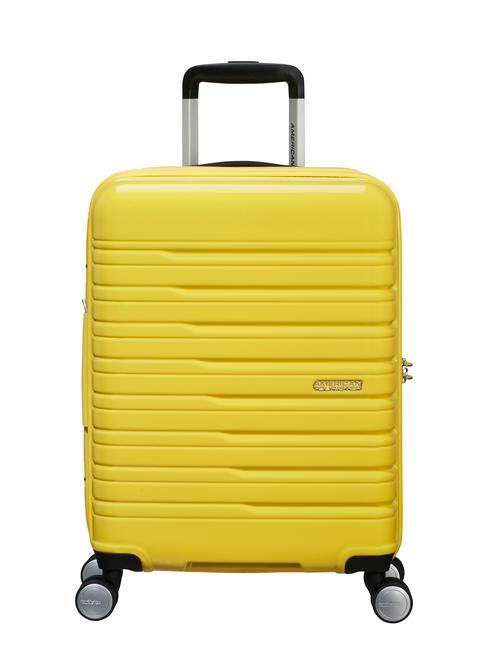 AMERICAN TOURISTER FLASHLINE POP Trolley Bagaglio a Mano, espandibile lem/yel - Bagagli a mano