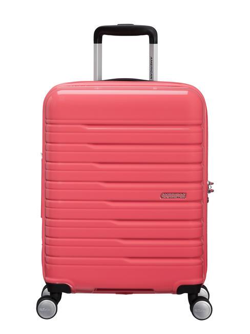 AMERICAN TOURISTER FLASHLINE POP Trolley Bagaglio a Mano, espandibile coral pink - Bagagli a mano