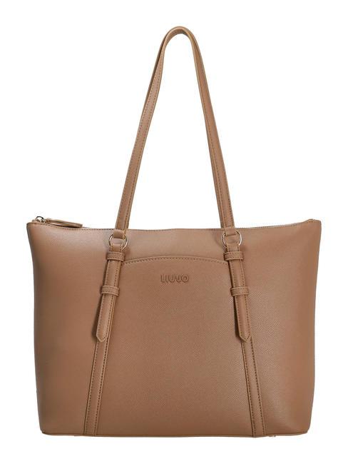 LIUJO NEVET Borsa grande tote a spalla almond - Borse Donna