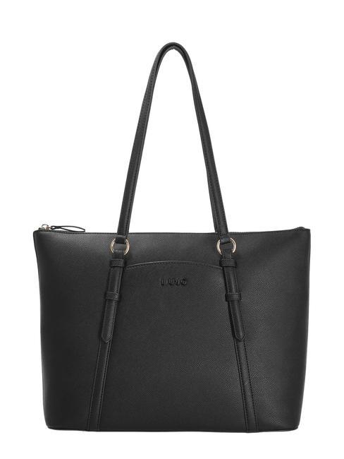 LIUJO NEVET Borsa grande tote a spalla NERO - Borse Donna