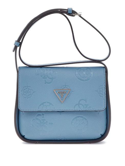 GUESS KEANDRA Mini Bag a tracolla slate logo - Borse Donna