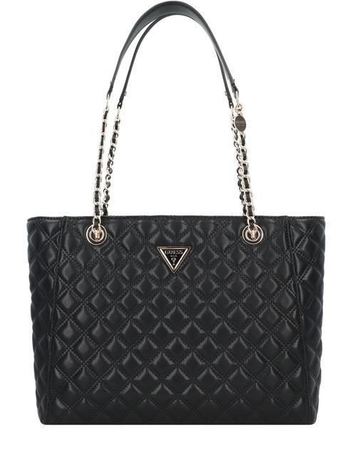 GUESS GIULLY Shopping Bag NERO - Borse Donna