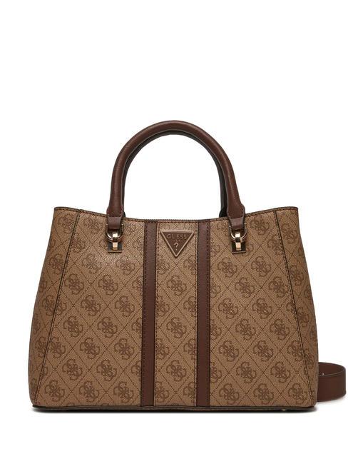 GUESS NOREEN Borsa a mano, con tracolla latte logo/brown - Borse Donna