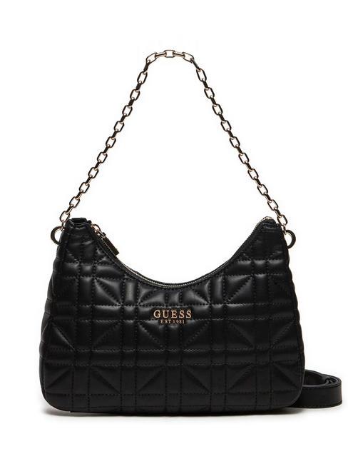 GUESS ASSIA  Sacca a spalla, con tracolla NERO - Borse Donna