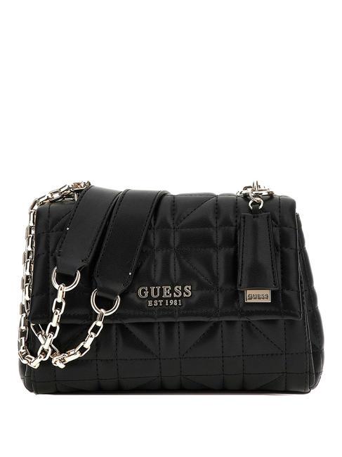 GUESS ASSIA Convertible Mini Bag a spalla / a tracolla NERO - Borse Donna