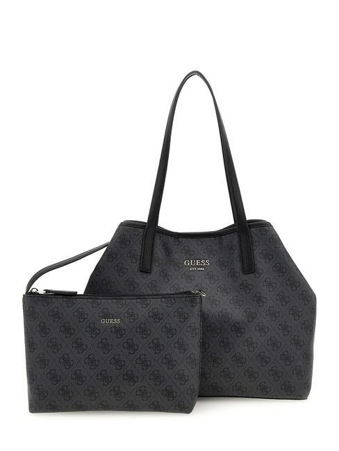 GUESS VIKKY LL Borsa a spalla coal - Borse Donna