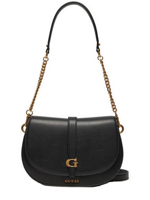 GUESS KUBA  Borsa a spalla, con tracolla NERO - Borse Donna