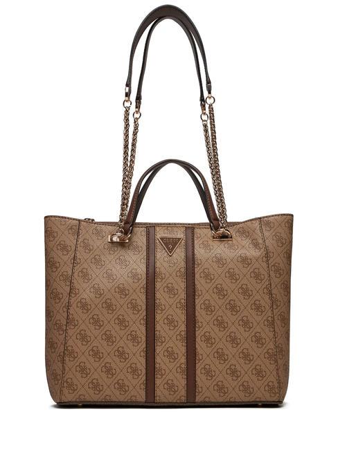 GUESS NOREEN  Shopper a mano/a spalla latte logo/brown - Borse Donna