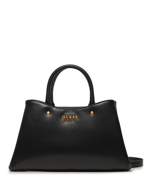 GUESS SARITA Borsa a mano, con tracolla removibile NERO - Borse Donna