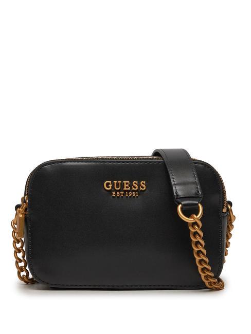 GUESS SARITA Mini Camera Bag a tracolla NERO - Borse Donna