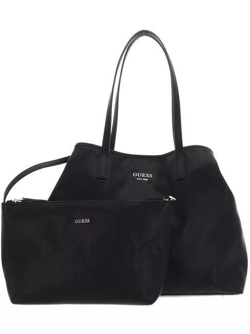 GUESS VIKKY II Borsa a spalla NERO - Borse Donna