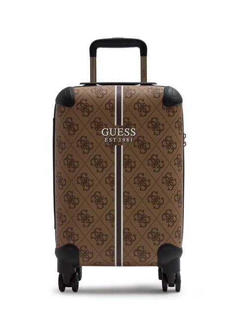 GUESS KALLISTO 18 Trolley Bagaglio a Mano LATTE MULTI - Bagagli a mano