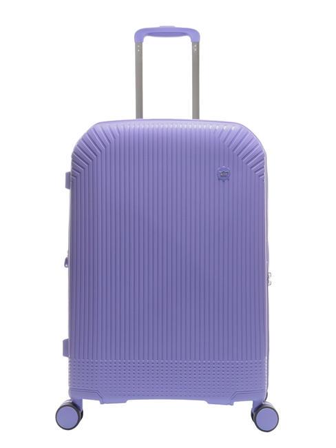 LESAC LIGHT POP Trolley medio espandibile light purple - Trolley Rigidi