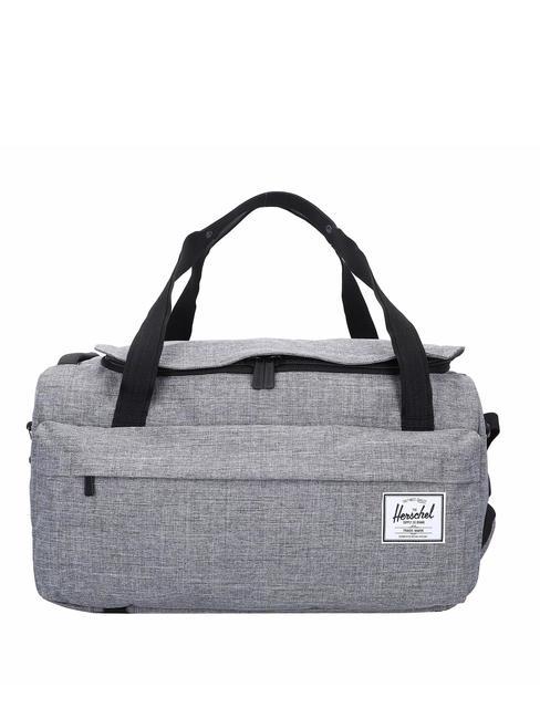 HERSCHEL OUTFITTER Zaino Borsone RAVEN CROSSHATCH - Borsoni