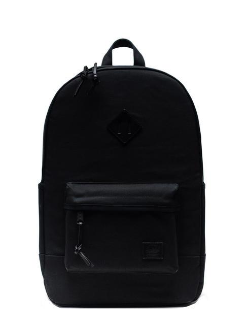 HERSCHEL HERITAGE Zaino in canvas NERO - Zaini Scuola & Tempo Libero