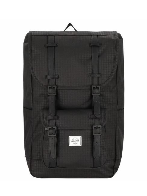 HERSCHEL LITTLE AMERICA  Zaino misura standard houndstooth emboss - Zaini Scuola & Tempo Libero