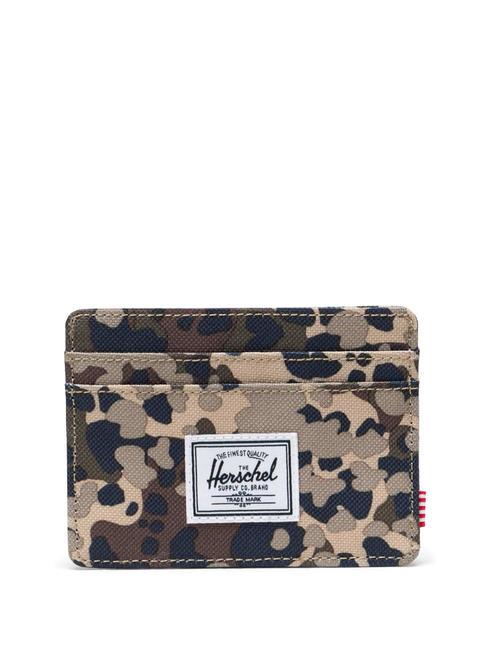 HERSCHEL CHARLIE  Portacard piatto terrain camo - Portafogli Donna