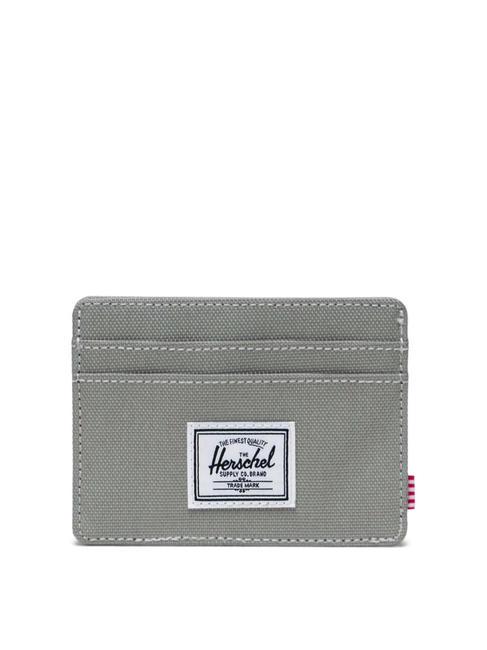 HERSCHEL CHARLIE  Portacard piatto seagrass/white stitch - Portafogli Donna