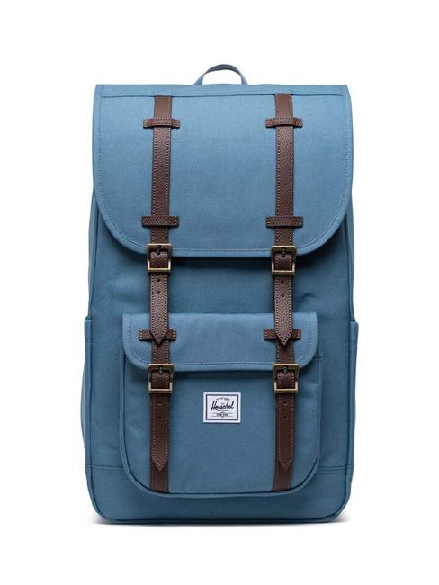 HERSCHEL LITTLE AMERICA  Zaino misura standard steel blue - Zaini Scuola & Tempo Libero