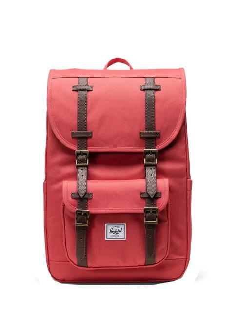 HERSCHEL LITTLE AMERICA MID Zaino porta PC 15,6" mineral rose - Zaini Scuola & Tempo Libero