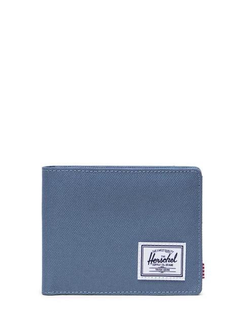 HERSCHEL ROY Portafoglio steel blue - Portafogli Uomo