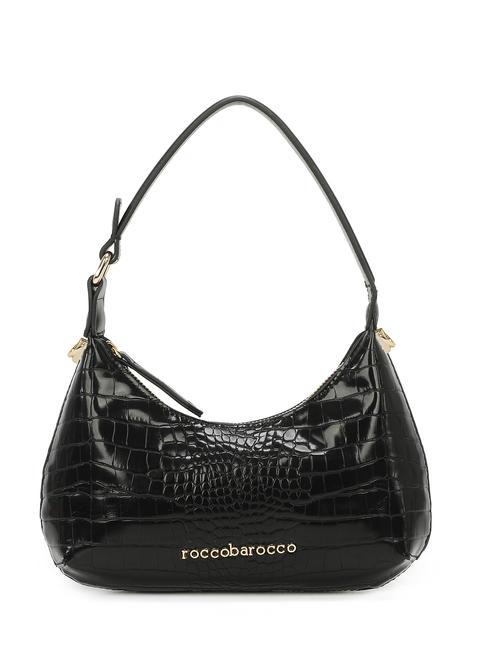 ROCCOBAROCCO DILETTA Borsa a spalla stampa cocco black - Borse Donna