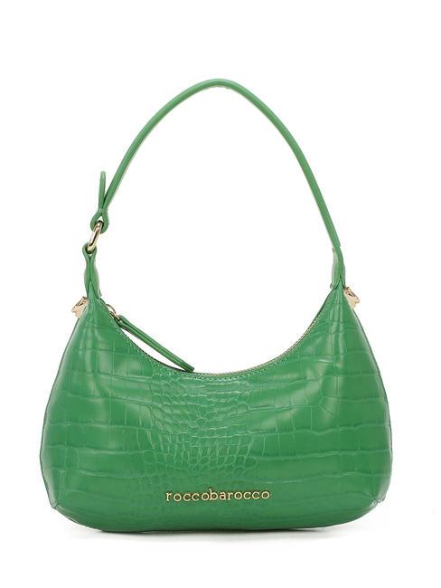 ROCCOBAROCCO DILETTA Borsa a spalla stampa cocco green - Borse Donna