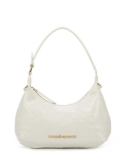 ROCCOBAROCCO DILETTA Borsa a spalla stampa cocco white - Borse Donna