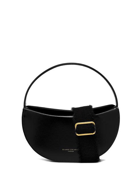 GIANNI CHIARINI CLELIA Borsa in pelle con tracolla Nero - Borse Donna