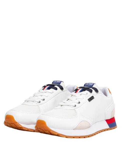 COLMAR TRAVIS KEY Sneakers white-red-blue royal - Scarpe Uomo