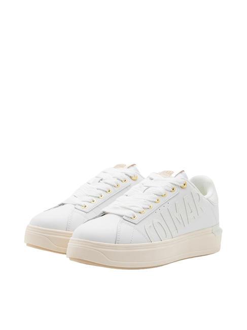 COLMAR CLAYTON CROCODILE Sneakers white - Scarpe Donna