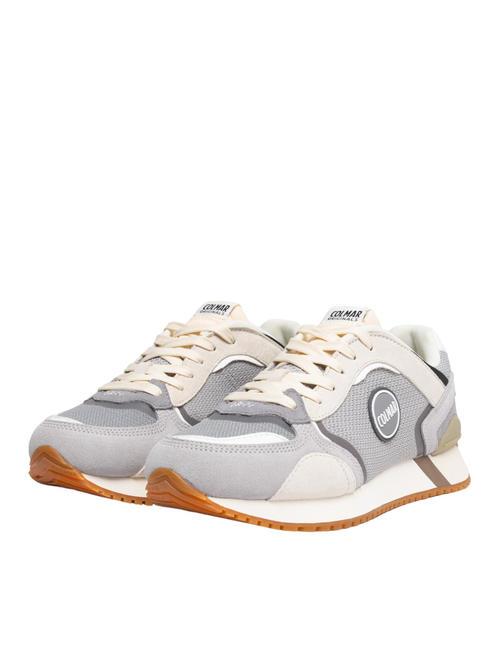 COLMAR TRAVIS PLUS WIRES Sneakers lt gray-gray-off white - Scarpe Uomo