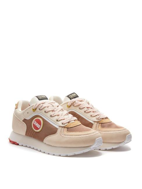 COLMAR TRAVIS TOASTY Sneakers beige-coral-lt pink - Scarpe Donna