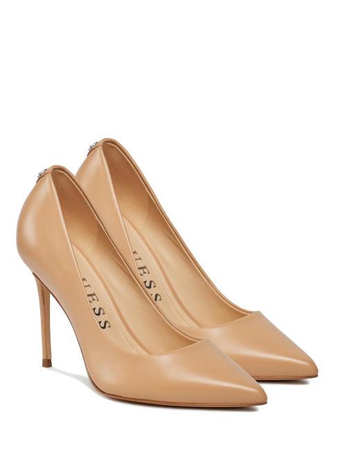 GUESS SABALIA6 Décolleté in pelle sand - Scarpe Donna