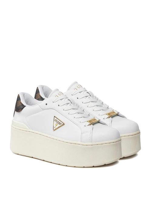 GUESS WILLEN Sneakers platform white - Scarpe Donna