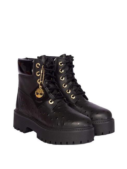 TIMBERLAND STONE STREET Stivaletti impermeabili JETBLACK - Scarpe Donna