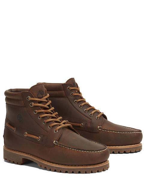 TIMBERLAND AUTHENTIC Lace Up Stivaletti in pelle brown - Scarpe Uomo