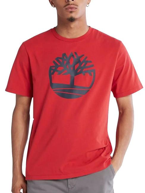 TIMBERLAND KBEC RIVER T-shirt a mezze maniche scarlet sage - T-shirt Uomo