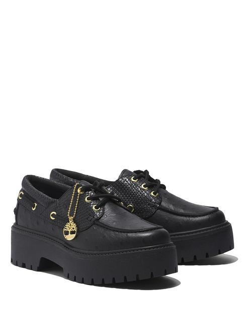 TIMBERLAND STONE STREET  Scarpe in pelle JETBLACK - Scarpe Donna