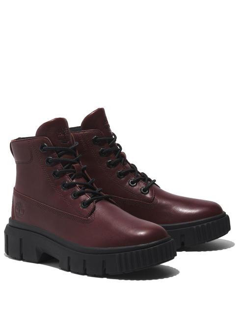 TIMBERLAND GREYFIELD  Stivaletti in pelle dark port - Scarpe Donna