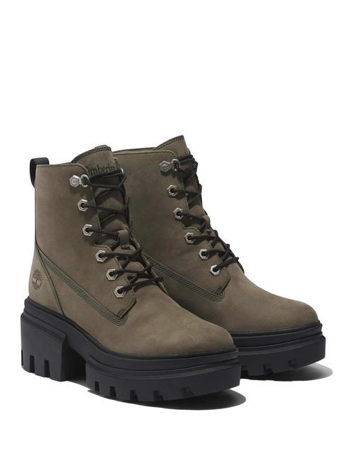 TIMBERLAND EVERLEIGH  Stivaletti in pelle deep lichen grn - Scarpe Donna