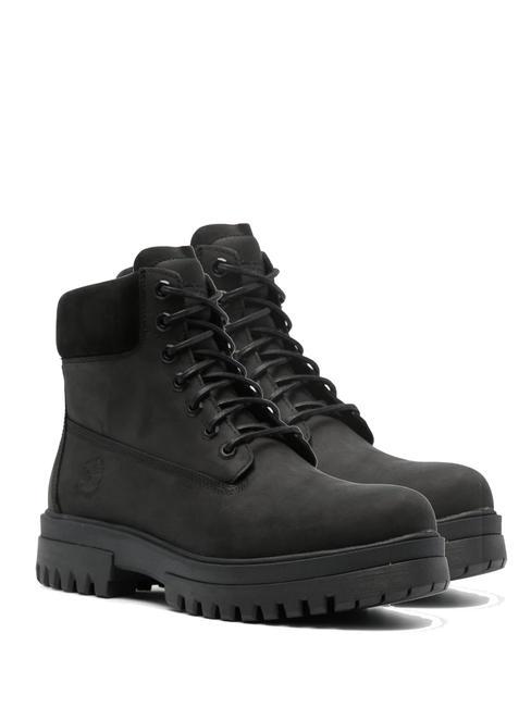 TIMBERLAND ARBOR ROAD Stivaletto in pelle waterproof JETBLACK - Scarpe Uomo