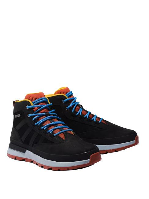 TIMBERLAND EURO TREKKER  Sneakers in pelle JETBLACK - Scarpe Uomo