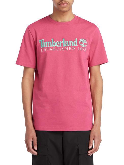 TIMBERLAND ESTABILISHED 1973 T-shirt in cotone vivacious wb - T-shirt Uomo