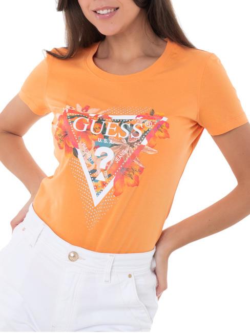 GUESS TROPICAL T-shirt sun stone - T-shirt e Top Donna