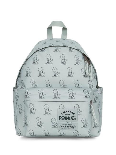 EASTPAK PADDED DAY PAK'R PEANUTS Zaino porta PC 14" con tasca porta borraccia peanuts mint - Zaini Scuola & Tempo Libero