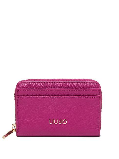 LIUJO NEVET  Portafoglio zip around fucsia - Portafogli Donna