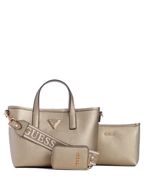 GUESS LATONA  Mini Bag a mano, con tracolla Pewter - Borse Donna