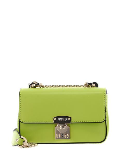 GUESS ELIETTE MINI Micro Bag a spalla / a tracolla chartreuse - Borse Donna