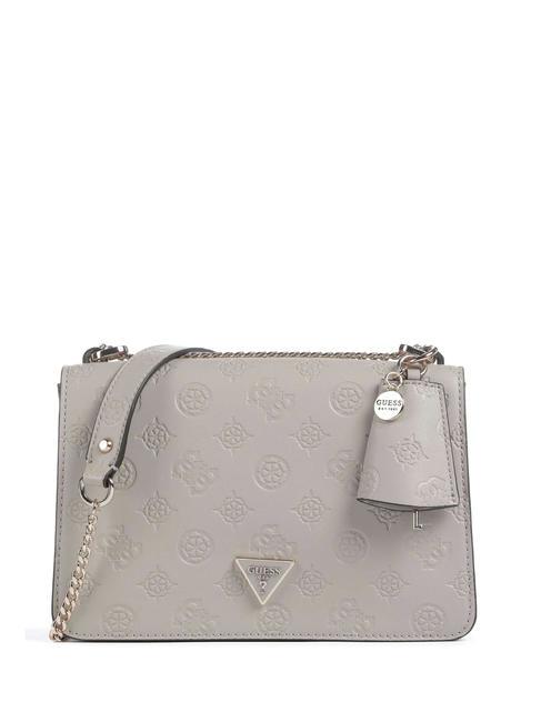 GUESS JENA Convertible Borsetta a spalla / a tracolla taupe logo - Borse Donna